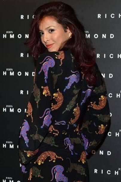 La bella showgirl venezuelana Mariana Rodriguez che ha soffiato il posto di testimonial di Richmond a Beln. (Getty Images) 